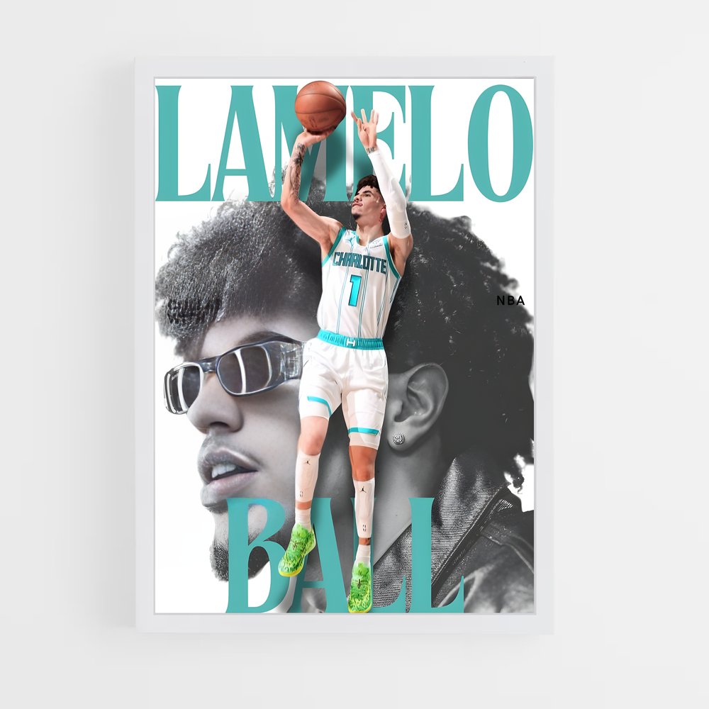 Poster Slam Dunk Star – affiche Basketball (vue 3)